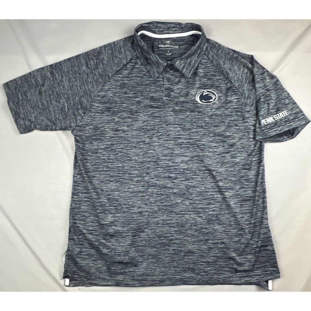 Colosseum Penn State Embroidered Men’s Polo Large